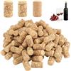 Huamirra 100 tappi di sughero per vino, 2,2 x 4,4 cm, tappi per vino, tappi per bottiglie di vino, bottiglie di vino, bottiglie di vetro, decorazioni, fai da te