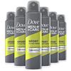 Dove Men+Care DMC Deodorante Spray Uomo Sport Active+Fresh, 6 Pezzi da 250 ml