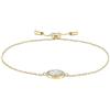 Fossil Bracciale donna in acciaio o ottone con chiusura a cursore