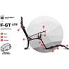 NEXT LEVEL RACING F-GT LITE FORMULA-GT FOLD COCKPIT -SPEDIZIONE IMMEDIATA-