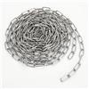 SENENQU Catena Acciaio Inox, Catena Inox 3mm da 6 m in Acciaio 304 Argentato, Fune Metallica Resistente per Recinzione Giardino Fai da Te Appendere Balcone Garage