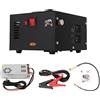 TABODD Compressore d'Aria Ad Alta Pressione PCP 300 W 30 MPa/300 Bar/4500 PSI Portatile, Pompa Ad Aria Con Chiusura Manuale per Bottiglia di Gonfiaggio, Nero