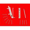 FTF - Fenstertechnik Set di riparazione originale Winkhaus per finestre in plastica composto da supporto angolare, supporto a forbice per le serie aktivPilot autoPilot, incluso kit di fissaggio (bianco laccato)