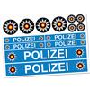 Finest Folia Adesivi per auto, barca, caravan, autobus, bicicletta, targa radiocomandata (R023)