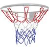 Best Sporting 64039 - Rete per canestro da basket per anello con diametro 45 cm, multicolore
