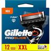 Gillette ProGlide - Lame di ricambio per rasoio umido da uomo, con 5 lame