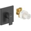 Duravit Manhattan rubinetto doccia da incasso con miscelatore, MH4210007046, Manhattan nero opaco [Rubinetteria Bagno > Rubinetteria Doccia]