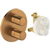 Duravit Universal termostatico, per vasca e doccia, TH4200008004, Universal bronzo spazzolato [Rubinetteria Bagno > Rubinetteria Doccia]