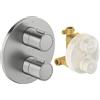 Duravit Universal termostatico, per vasca e doccia, TH4200008070, Universal acciaio inox spazzolato [Rubinetteria Bagno > Rubinetteria Doccia]