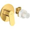 Duravit Wave rubinetto doccia da incasso con miscelatore, WA4210007034, Wave oro [Rubinetteria Bagno > Rubinetteria Doccia]