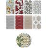 IlGruppone Il Gruppone Passione Casa Telo Arredo in Cotone Panama Stampato Varie Fantasie GrandFoulard Copridivano Copriletto Sofà Prodotto Italiano Singolo e Matrimoniale - Sicilia - 1 Posto