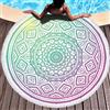LXTOPN Telo mare rotondo, telo mare mandala, telo mare in microfibra, XXL, telo da spiaggia, tappetino da yoga, asciugamani con nappe (Y11)