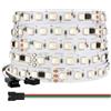 BTF-LIGHTING 5050SMD WS2814 IC RGBW 4in1 Striscia LED Indirizzabile RGB+Bianco Caldo 5M 84LEDs/m DC24V PCB Bianco IP30 Non Impermeabile Dreamcolor per DIY-Project Decorazione Interna (Solo Striscia)