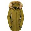 OROLAY Donna Cappotto Parka Caldo Piumino Invernale Verde Abete XS