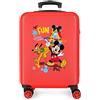 Disney Mickey & Minnie Fantasy Bagagli- Bagagli per bambini, Bambini e ragazzi, Rosso, Taglia Unica