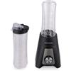 Progress EK5883P Frullatore personale - Frullatore elettrico, capacità 600 ml, 2 impostazioni di velocità con funzione a impulsi, include 2 bottiglie sportive portatili, coperchio Easy-drink, 400W