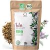 ORIGEENS TULSI BIO 100 g | FOGLIE ESSICCATE DI BASILICO SANTO | Tulsi Tisana sfusa senza teina, tisana anti-stress | Holy Basil Tea