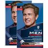 Men Perfect Gel anti-grigio tinta 40 biondo scuro (2 x 80 ml), colore per capelli da uomo dissolve i capelli grigi, tinta anti-grigia per un risultato naturale