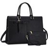 VX VONXURY Borsa Donna Grande Tote Bag Università Lavoro Borsa Porta pc 15.6 pollici Impermeabile Laptop Pu Pelle con Piccola Portafoglio Borsa a Tracolla per Scuola Shopper