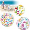 SI SEN 3 Pezzi Palloni da Spiaggia Gonfiabili, Palla da Spiaggia e Palline per Piscina, 40cm Pallanuoto Gonfiabile, Palloni Gonfiabili Giganti, Palla Gonfiabile Bambini, per Eventi All'Aperto, Piscina