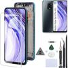 RongZy LCD Schermo per Xiaomi Redmi Note 9s LCD Display per Xiaomi Redmi Note 9 PRO di Ricambio Display Touch Screen Digitizer Parti di Riparazionecon Strumenti(Blu con Cornice,6.67)