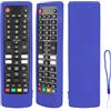 CTRLBETTER Custodia Telecomando in Silicone Compatibile Con LG AKB74915324 AKB76037605 AKB76040301 AKB74915346 AKB75375608 TV Telecomando Copertura Protettiva Antiurto Con un Cordino(Blu)