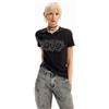 Desigual TS_Darwin Blouse, Nero, S Donna