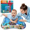 NouBaby® Tappetino Tummy Time Neonato e Cuscino Tummy Time Neonato ad Acqua. Giochi Sensoriali Neonati, Giochi Tummy Time Neonato per Sviluppo Motorio 0-3 0-6 Mesi. Regalo Nascita Bimbo Bimba