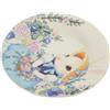 Homoyoyo Set Di Piatti Pasquali in Ceramica Con Coniglietto - 6 Piatti Rotondi Da Insalata e Dessert - Ideali Per Feste e Occasioni Speciali Design Colorato e Festoso