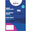 Avery L4784-20 Badge Adesivi, Stampanti Laser, 20 Fogli, 63.5 x 29.6, Bianco