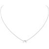 ChicSilver Collana Donna in Argento Sterling 925, Cindolo Luna Piccolo Delicato, Collana Amicizia, Catena Clavicolare, Argento - Regalo Perfetto