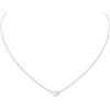 ChicSilver Collana girocollo da donna, argento/placcato oro/rosa oro, gioielli a girocollo con ciondolo a forma di cuore/luna/stella, catenina corta da 40 + 5 cm, regalo per migliore amica, donne e