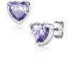 Suplight Orecchini Donna Argento 925, Orecchini Donna Alessandrite, Orecchini con Pietra Viola Alessandrite Giugno,Orecchini Argento Donna con Confezione Regalo