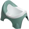 THERMOBABY - Vaso IDEO - Vaso per bambini - Vaso di apprendimento della pulizia con ciotola rimovibile - pratico - comodo - a partire da 18 mesi - Made in France - Verde salvia