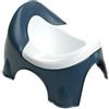 THERMOBABY - Vaso IDEO - Vaso per bambini - Vaso di apprendimento della pulizia con ciotola rimovibile - Pratico - Comodo - Da 18 mesi - Made in France - Blu Notte