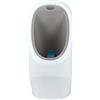 Nuby My Real Urinal Potty Training Toilet for Boys with Life-Like Flush Button & Sound for Toddlers & Kids, White