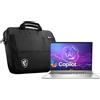MSI Prestige A16 AI+ A3HMG-064IT, Notebook Copilot+ PC, 16" UHD+ OLED 60Hz, AMD Ryzen AI 9 365, AMD Graphics, RAM 32GB LPDDR5x 7500MHz, 1TB SSDPCIe4, WiFi 7, Win 11 Home Layout e Garanzia ITA Argento