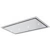 Baraldi GEA FLAT bianca Cappa a Soffitto 90 x 60 cm Bianca con vetro Bianco - 01GEAFL090WHSP80