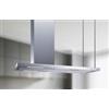 Baraldi ELEA ISOLA Cappa a Isola Baraldi 116 x 60 cm Inox con Camino a Sinistra 900 m³/h - 01ELEIS116STSX90