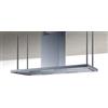 Baraldi ELEA CENTRALE Cappa a Isola 146 x 60 cm Inox Camino Centrale 900 m³/h - 01ELECE146ST90