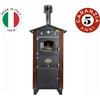 Rossofuoco Forno da esterno Garden 80 marrone Rossofuoco con carrello integrato