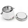 Sxhlseller Cuociriso Elettrico Portatile da 1,6 Litri 12V per Auto, Mini Cuociriso con Doppia Fibbia di Sicurezza e Piccola Piastra per Cottura a Vapore per Viaggi in Campeggio, Picnic