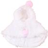 Generic Panno per | Mantello per in peluche caldo per uccelli, cosplay, accessorio per foto, costume invernale per Mynah e calopsita