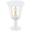 Eglo MONREALE 98117 - Lampada da esterno con piedistallo, colore: Bianco
