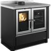 LA NORDICA Cucina a legna VENEZIA VST 7016406 Antracite.