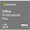 Microsoft Office 2019 Professional Plus Open License, terminal server adatto, licenza a volume