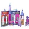 Disney Frozen - Castello di Arendelle, Playset con 4 Aree di Fioco e Bambola Els