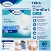 TENA Comfort Plus Pannoloni Sagomati per Incontinenza - Assorbenti per Adulti Alta Assorbenza 40 Pezzi
