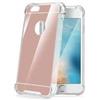 Celly ARMORMIR801RG Armor Mirror Custodia Rigida con Retro a Specchio e Cornice Trasparente in Gomma per iPhone 7 Plus Rosa