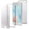 Celly BODY801 Total Body Protection Custodia in Policarbonato e Pellicola per Display in Vetro 9H per iPhone 7 Plus Trasparente